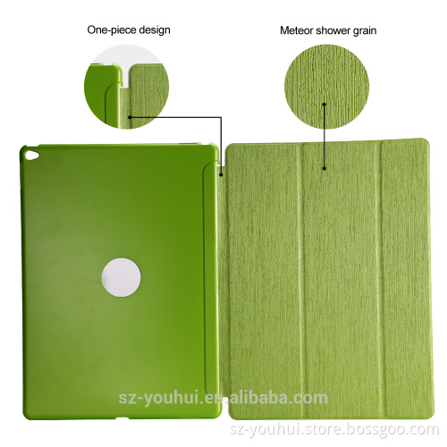 Factory Price Smart Magnetic PU Cover +PC Back Case for iPad Pro 12.9 "
